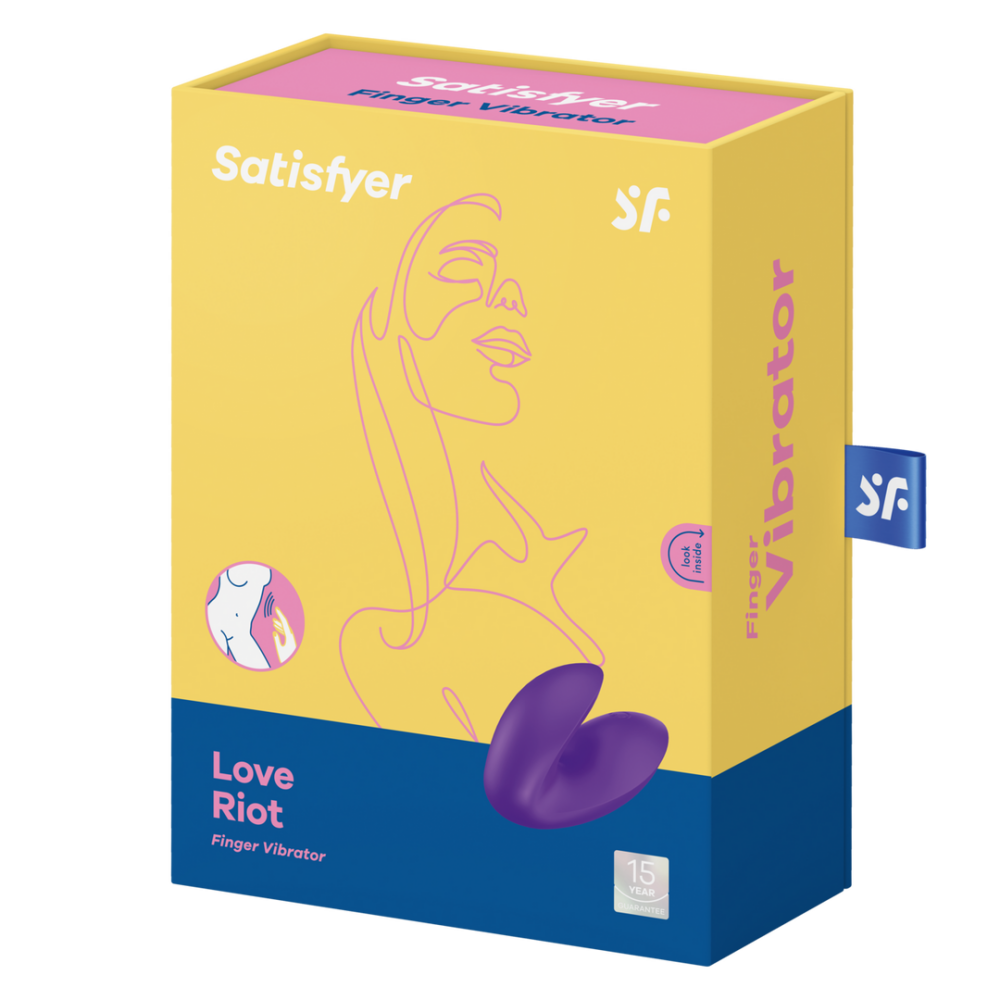 Love Riot - Vinger Vibrator - Paars