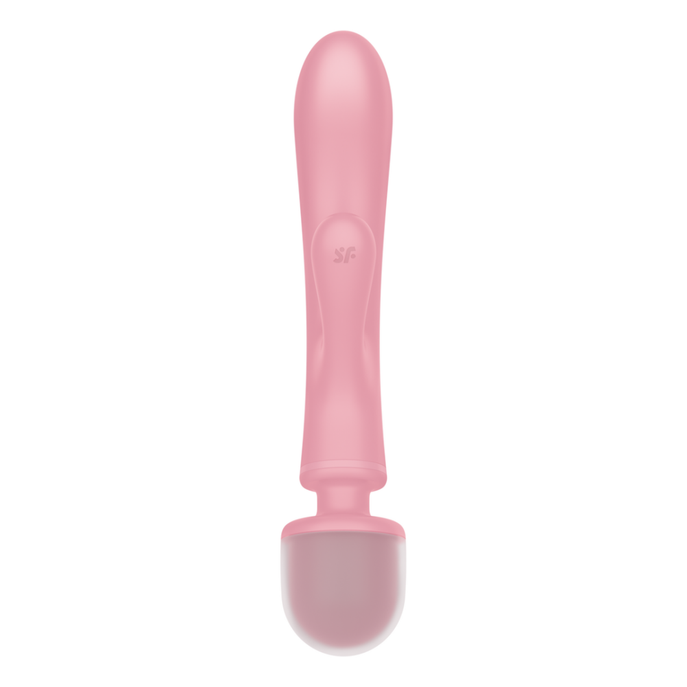 Triple Lover - Hybrid Wand Vibrator - Pink