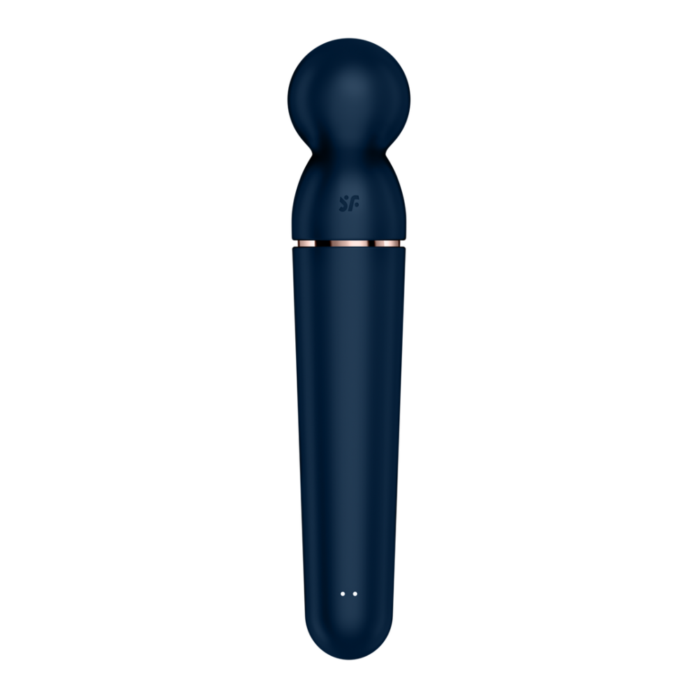 Planet Wand-er - Wand Vibrator - Blue/Rose Gold | Satisfyer