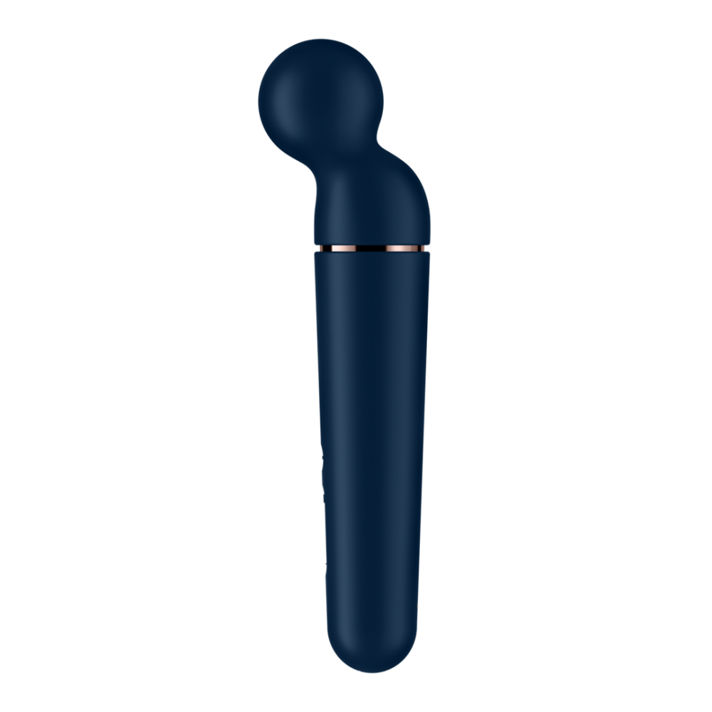 Planet Wand-er - Wand Vibrator - Blue/Rose Gold | Satisfyer