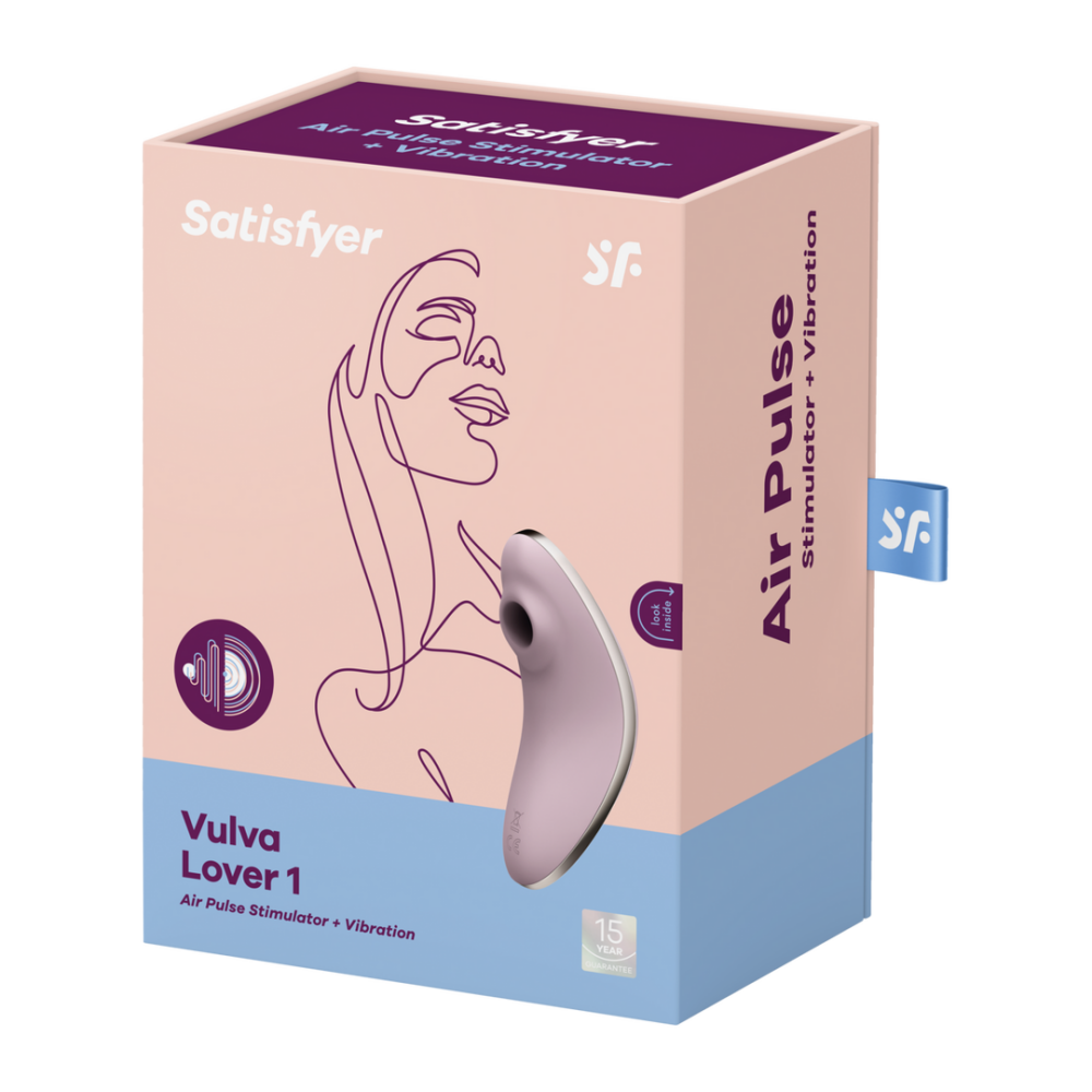 Vulva Lover 1 - Double Air Pulse Vibrator - Violet | Satisfyer