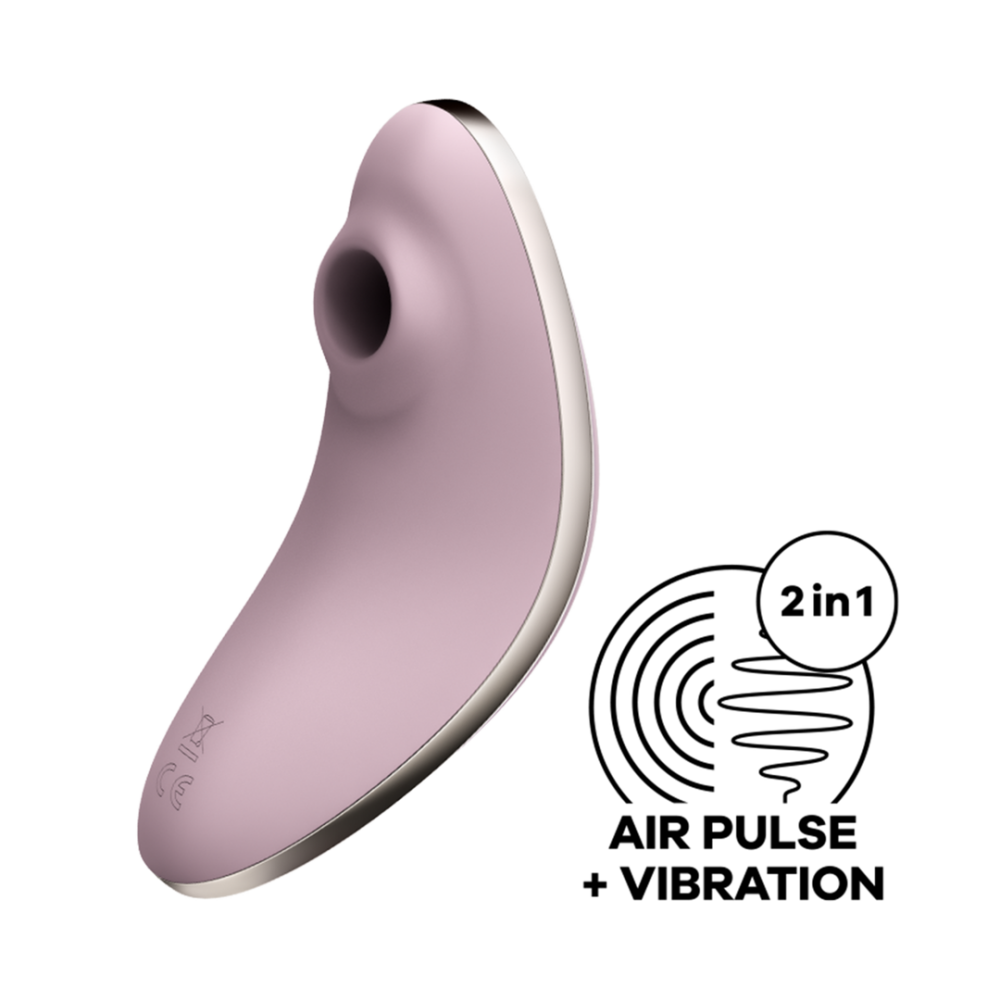 Vulva Lover 1 - Double Air Pulse Vibrator - Violet | Satisfyer