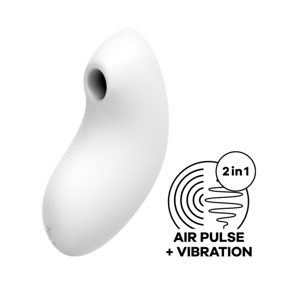 Vulva Lover 2 - Double Air Pulse Vibrator - White | Satisfyer