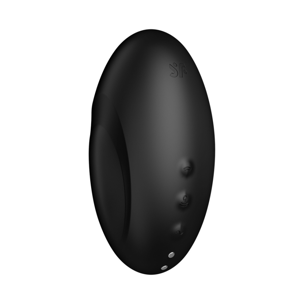 Vulva Lover 3 - Double Air Pulse Vibrator - Black | Satisfyer