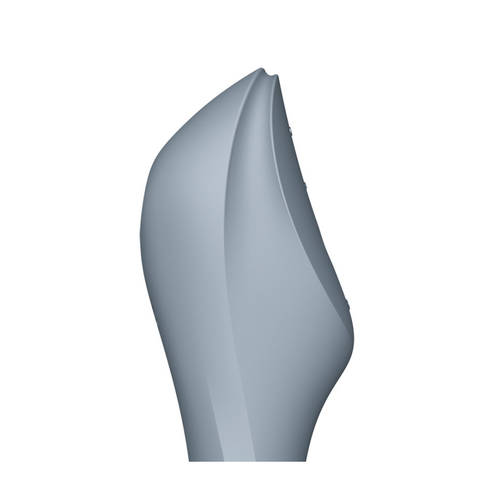 Curvy Trinity 3 - Insertable Air Pulse Vibrator - Bluegrey | Satisfyer
