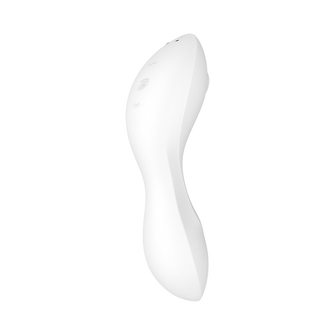 Curvy 5Plus - Air Pulse Stimulator and Vibration - White | Satisfyer