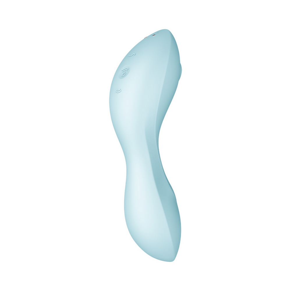 Curvy 5Plus - Air Pulse Stimulator and Vibration - Blue | Satisfyer