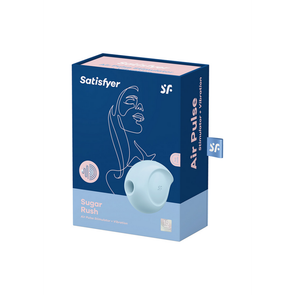 Sugar Rush - Air Pulse Stimulator - Blauw | Satisfyer