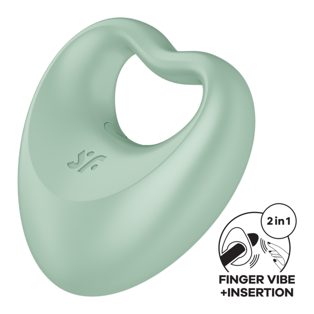 Perfect Pair 3 - Hybrid Finger Vibrator - Green | Satisfyer