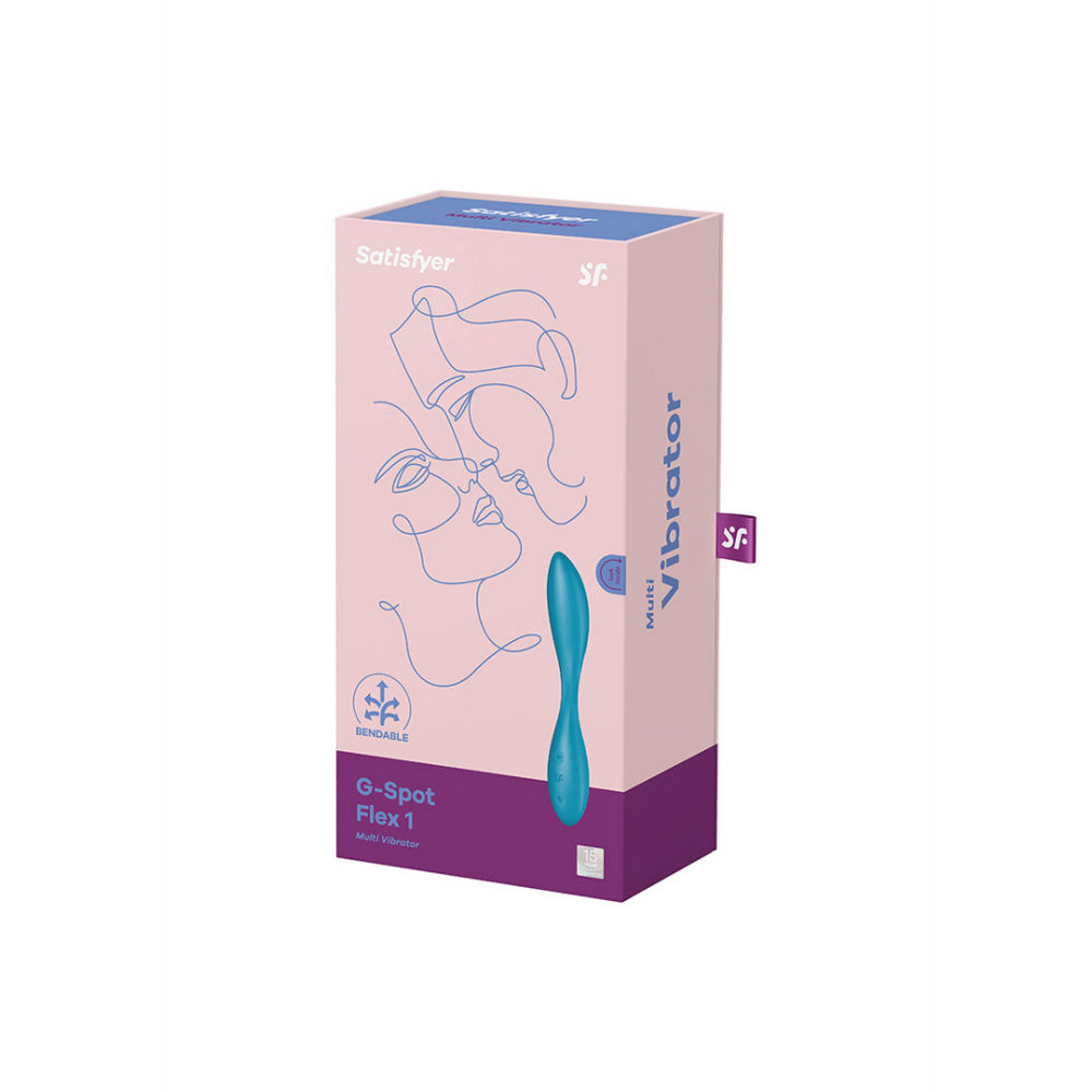 G-Spot Flex 1 - G-Spot Vibrator - Petrol | Satisfyer