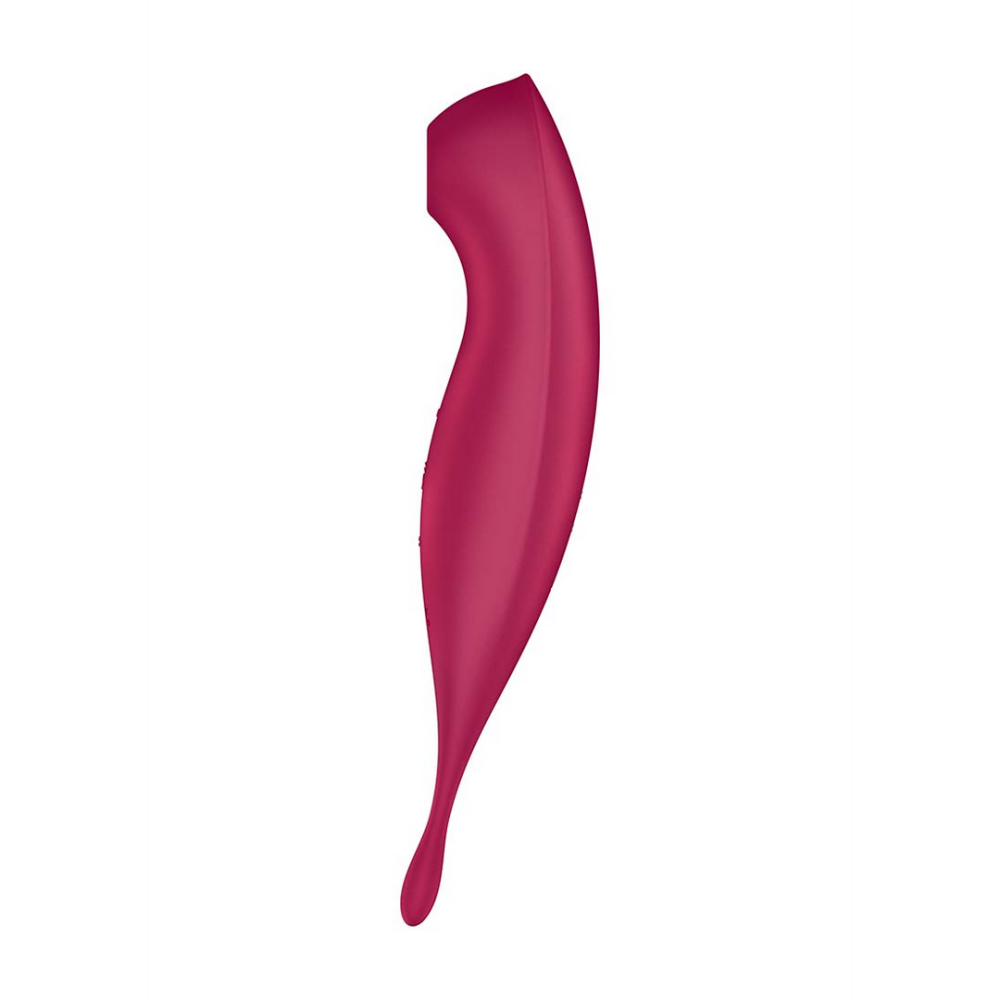 Twirling Pro - Tip Vibrator with App - Dark Red | Satisfyer