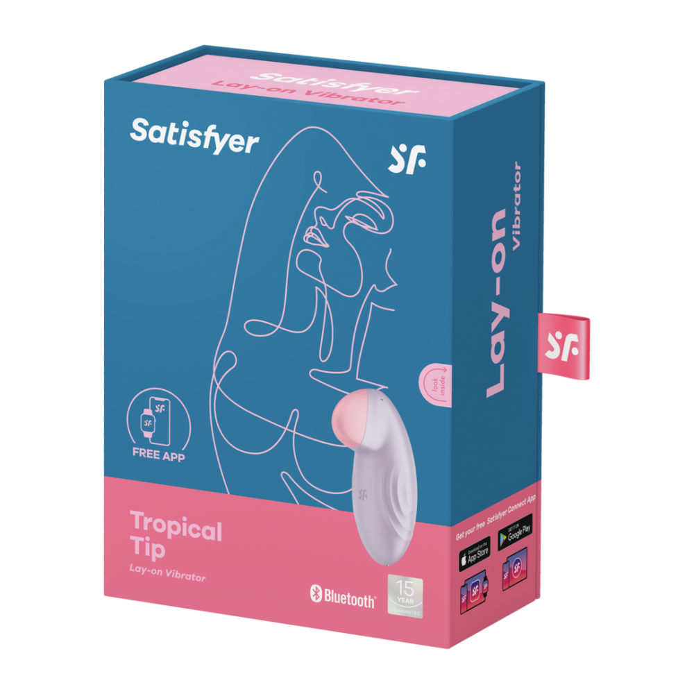 Tropical Tip - Lay-on Vibrator - Light Lila | Satisfyer