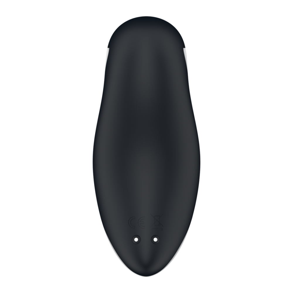 Orca - Air Pulse Stimulator and Vibrator - Black/White | Satisfyer
