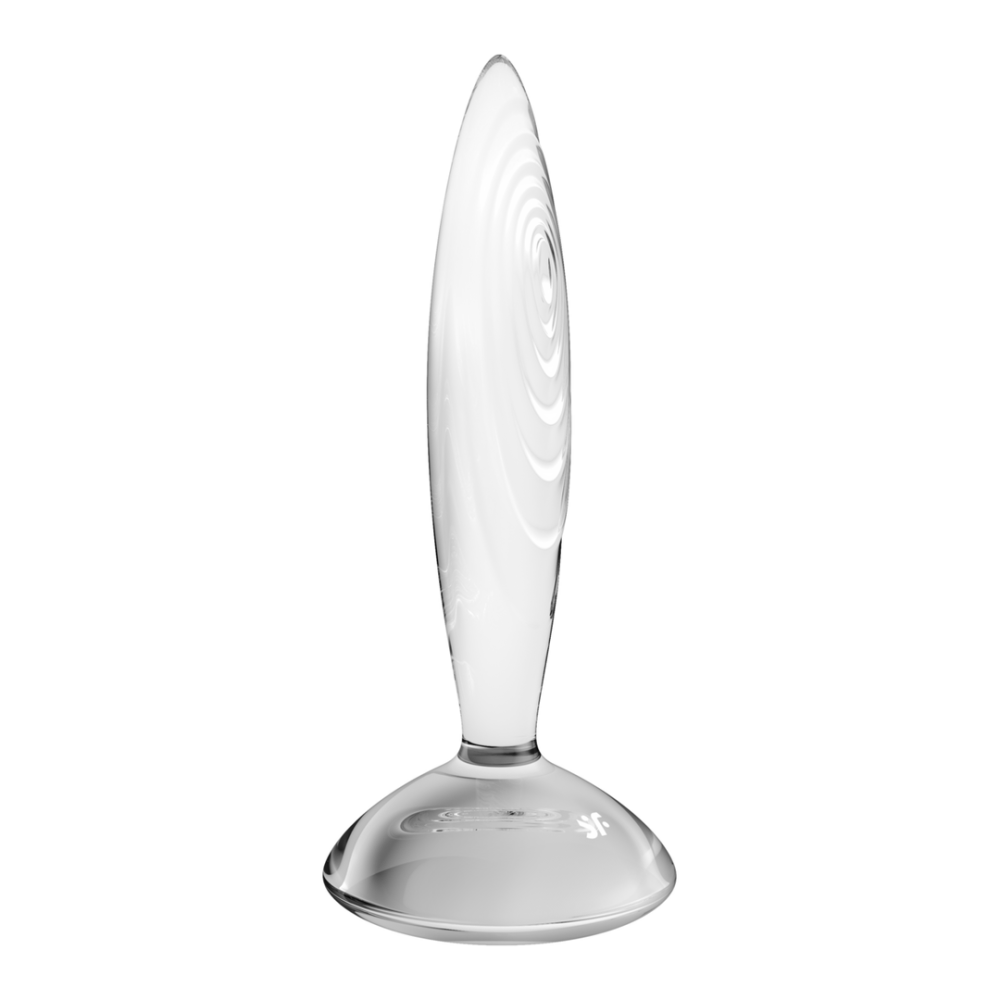 Funkelnder Kristall - Glasdildo - Transparent