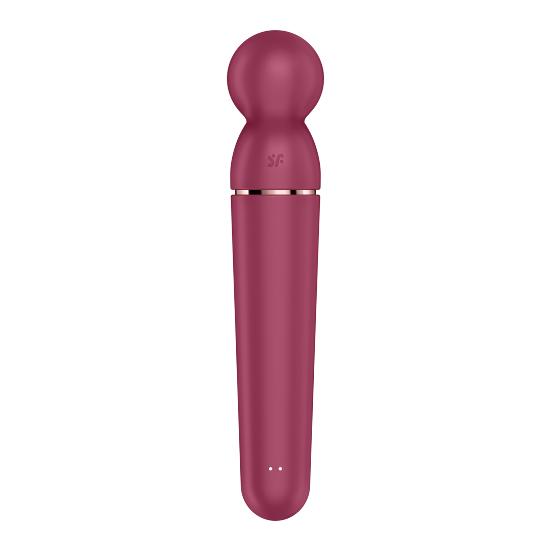 Planet Wand-er - Wand Vibrator - Berry/Rose Gold | Satisfyer