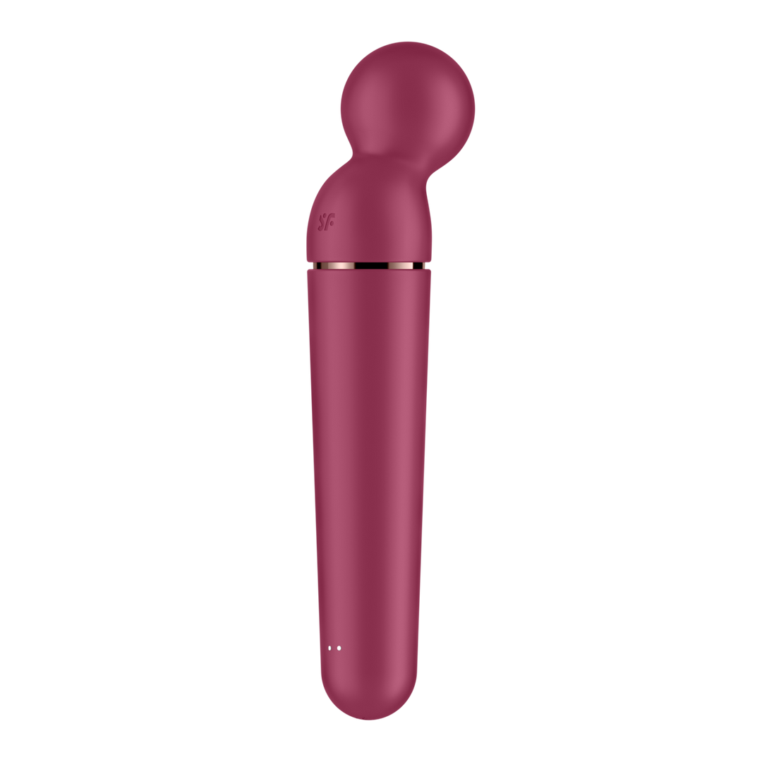 Planet Wand-er - Wand Vibrator - Berry/Rose Gold | Satisfyer