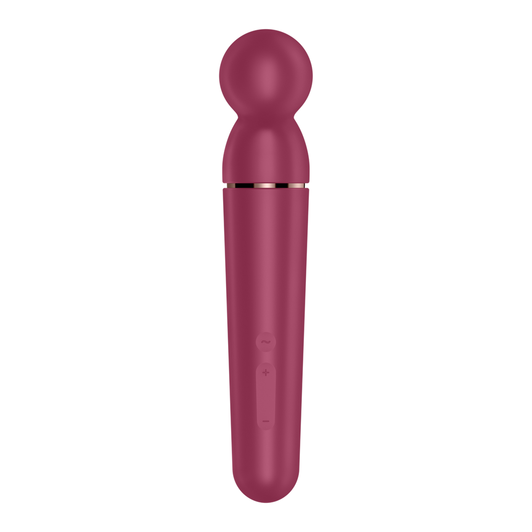 Planet Wand-er - Wand Vibrator - Berry/Rose Gold | Satisfyer