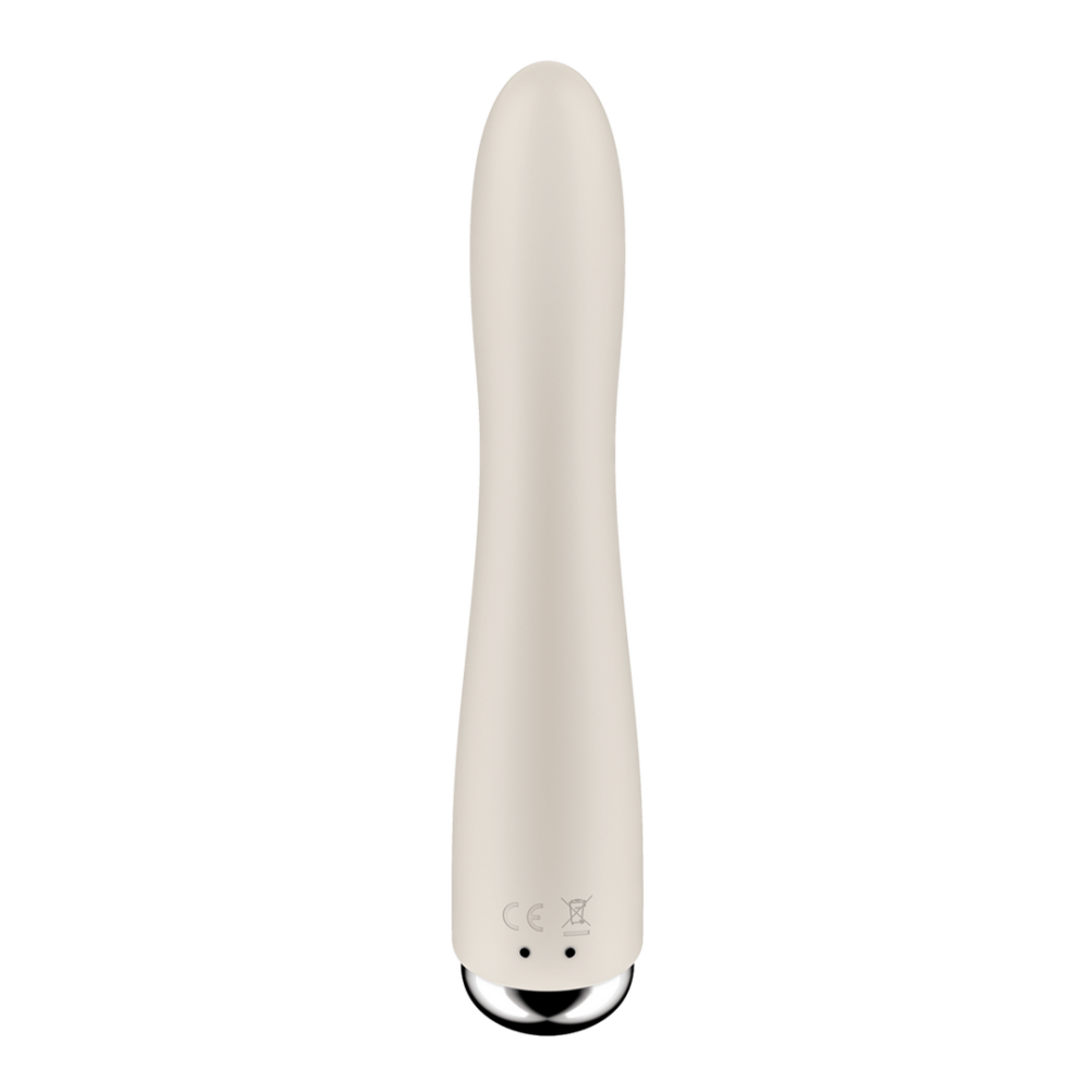 Spinning Vibe 1 - Rotating G-Spot Vibrator - Beige | Satisfyer