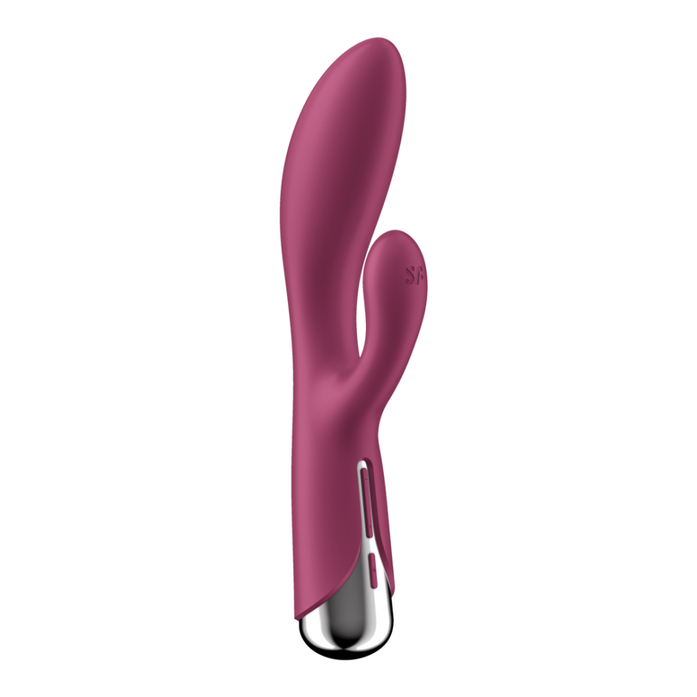 Spinning Rabbit 1 - Rotating Rabbit Vibrator - Red | Satisfyer