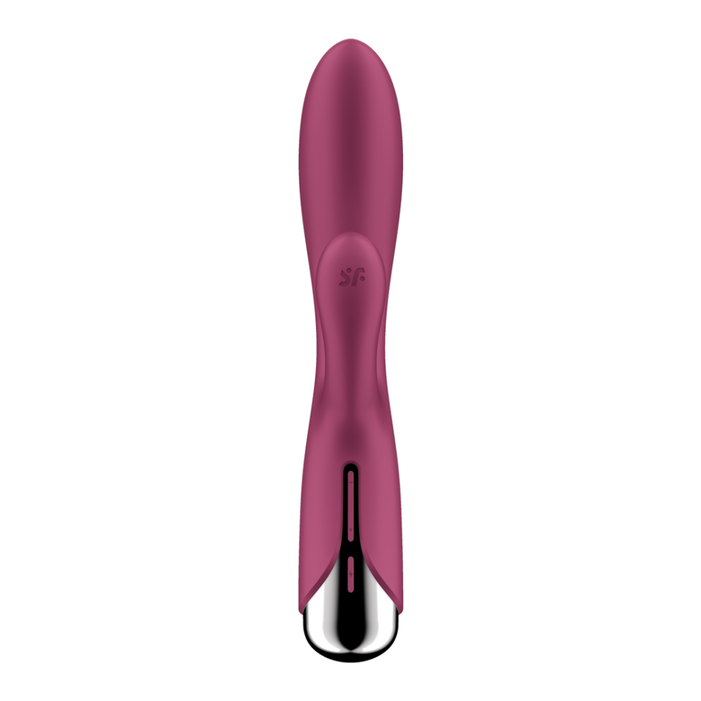 Spinning Rabbit 1 - Rotating Rabbit Vibrator - Red | Satisfyer