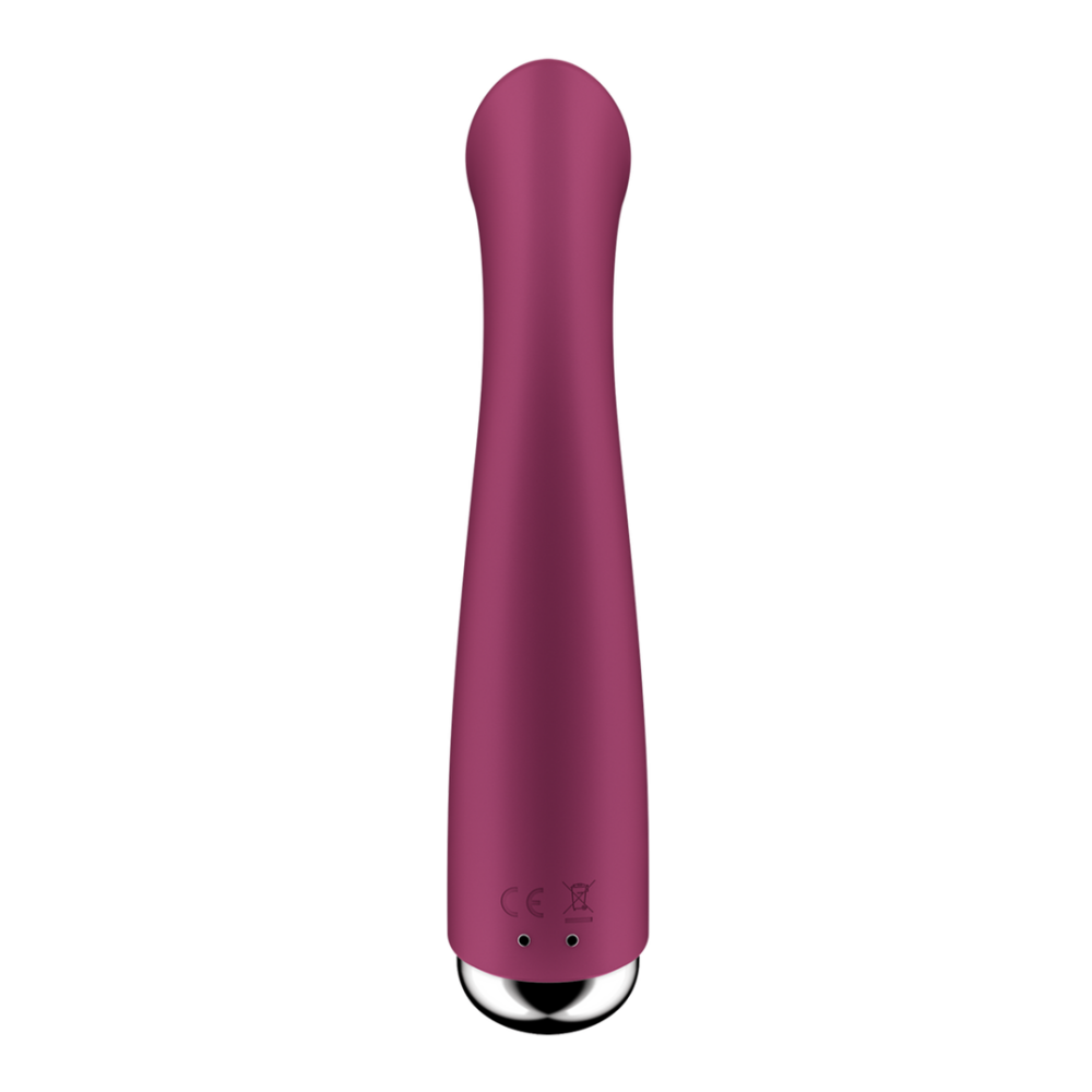 Spinning G-Spot 1 - Rotating G-Spot Vibrator - Red | Satisfyer