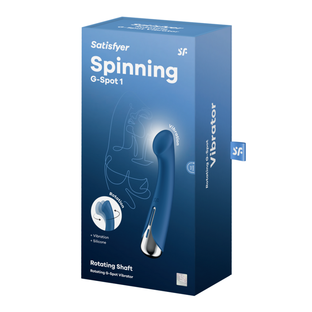 Spinning G-Spot 1 - Rotating G-Spot Vibrator - Blue | Satisfyer