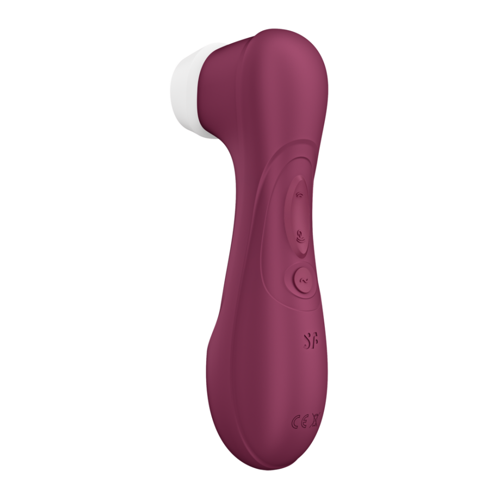 Satisfyer Pro 2 Generation 3 - Double Air Pulse Vibrator - Liquid Air and Connect App - Wine Red | Satisfyer