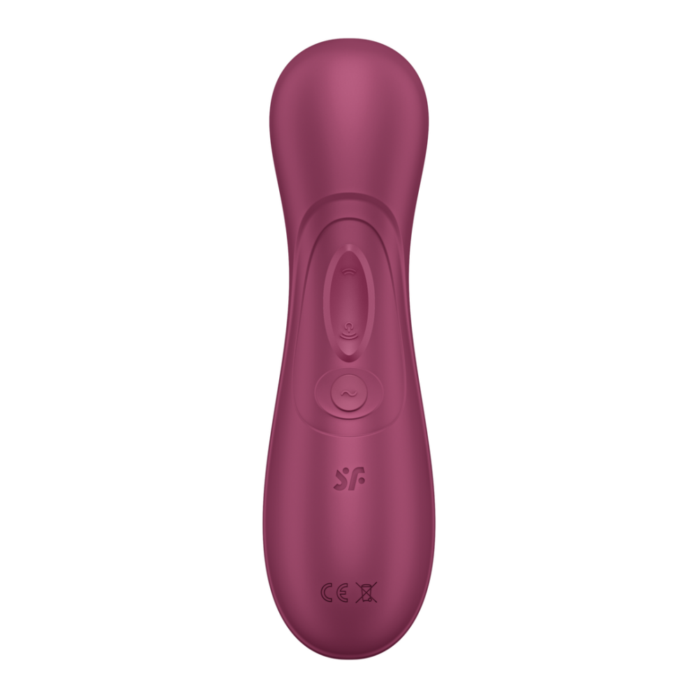 Satisfyer Pro 2 Generation 3 - Double Air Pulse Vibrator - Liquid Air and Connect App - Wine Red | Satisfyer