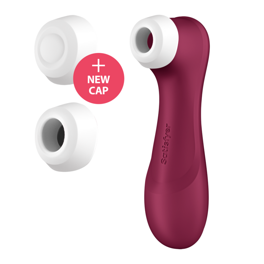 Satisfyer Pro 2 Generation 3 - Double Air Pulse Vibrator - Liquid Air and Connect App - Wine Red | Satisfyer