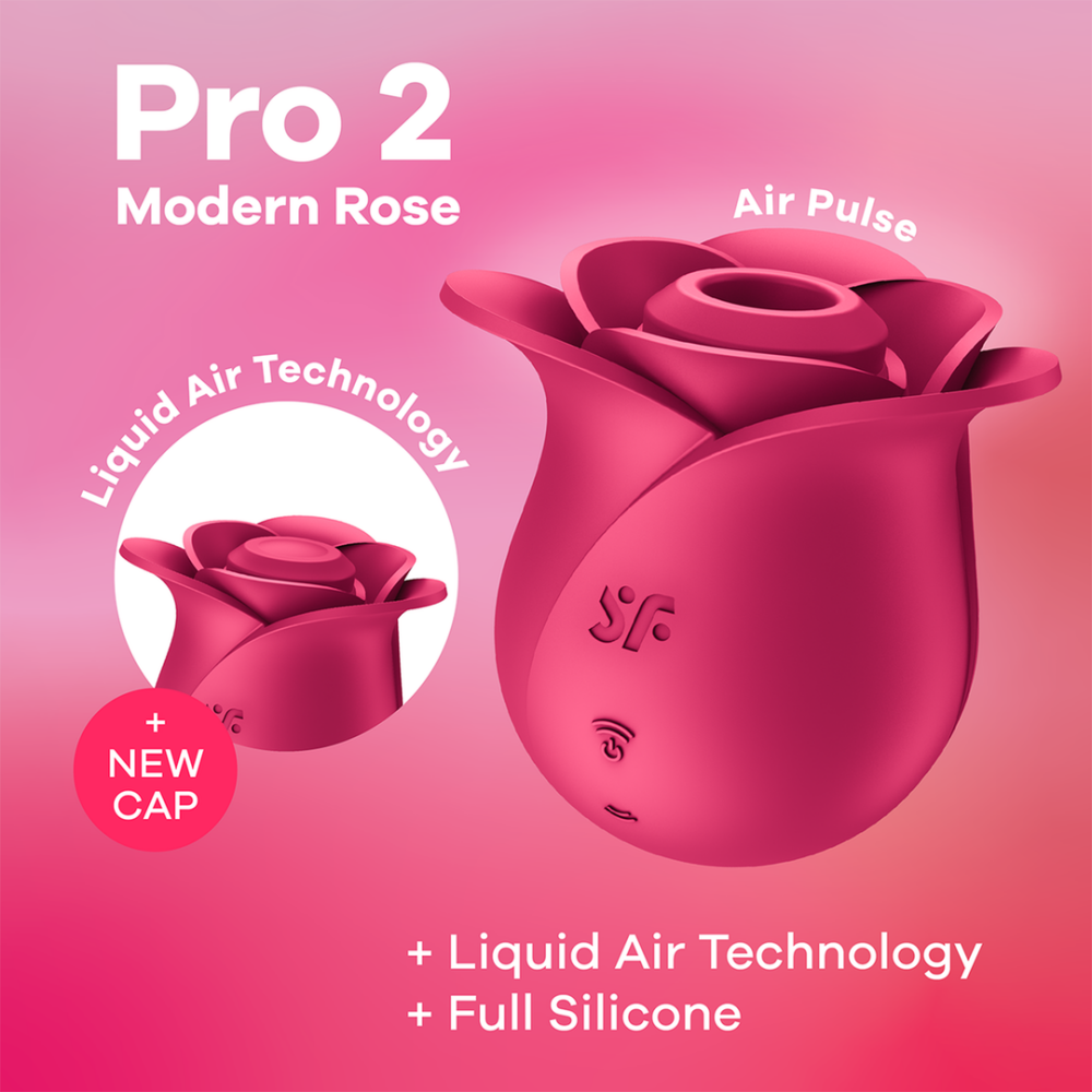 Satisfyer Pro 2 - Modern Rose - Air Pulse Vibrator | Satisfyer