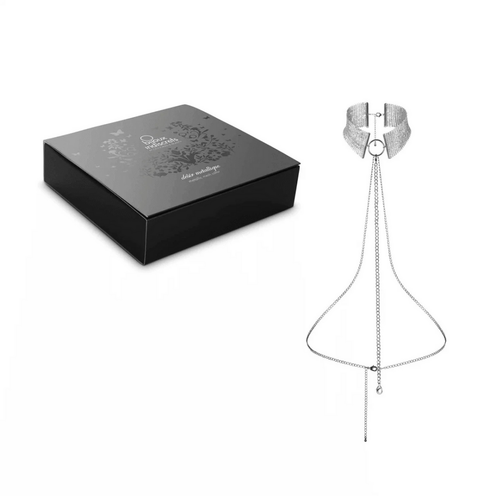 Desir Métallique - Halsband aus metallischem Netzstoff