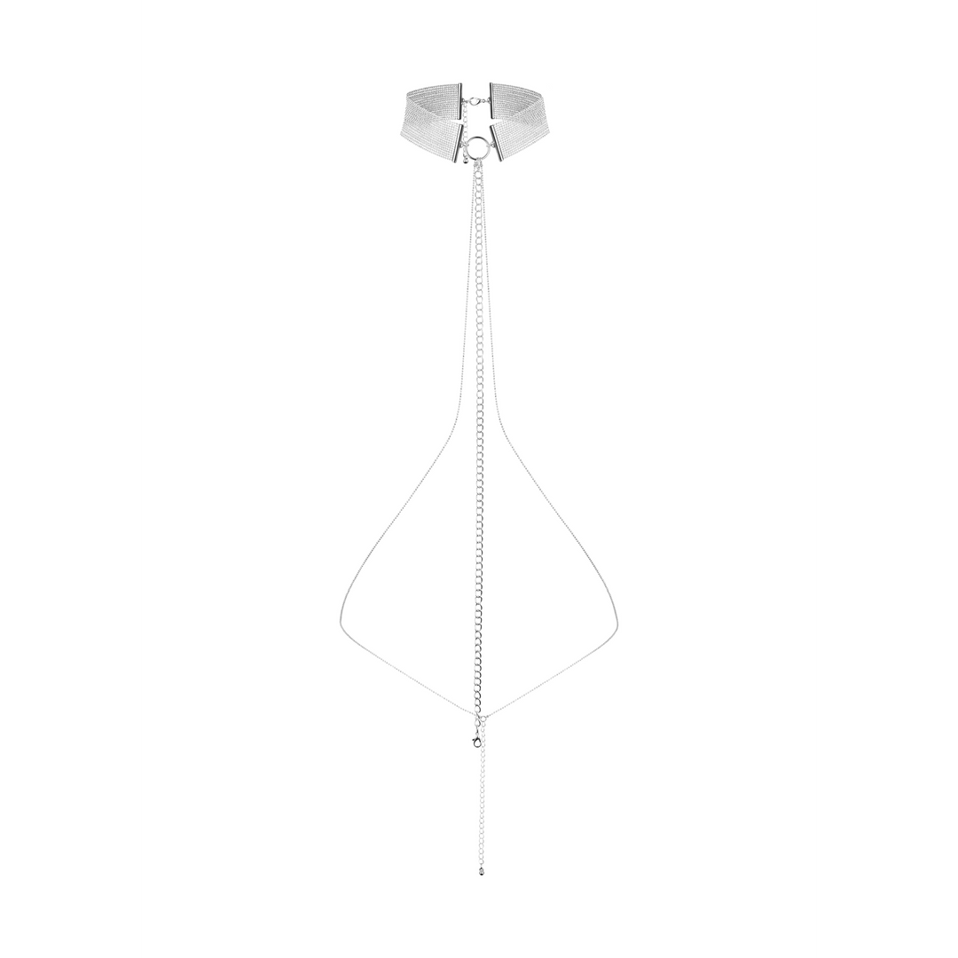 Desir Métallique - Halsband aus metallischem Netzstoff