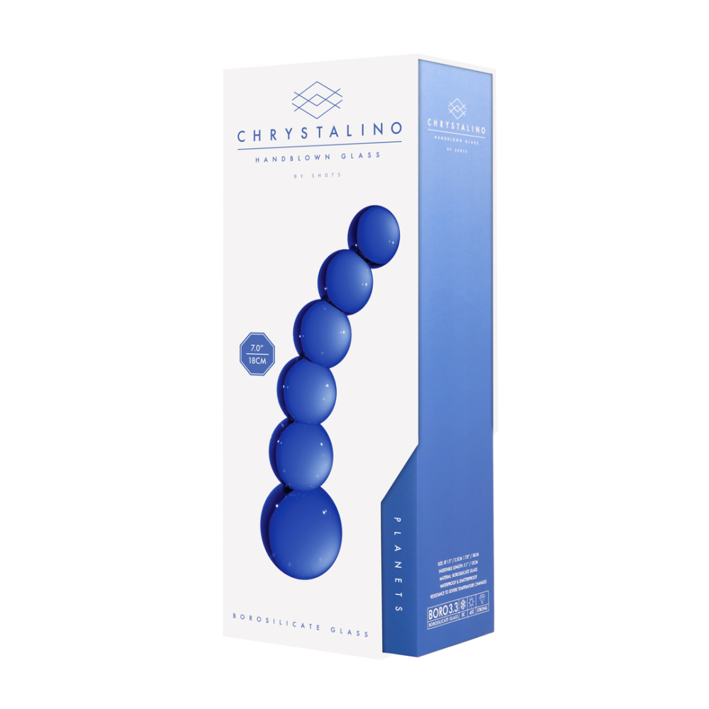 Chrystalino by Shots | Planets Glazen Dildo voor Vaginale en Anale Stimulatie