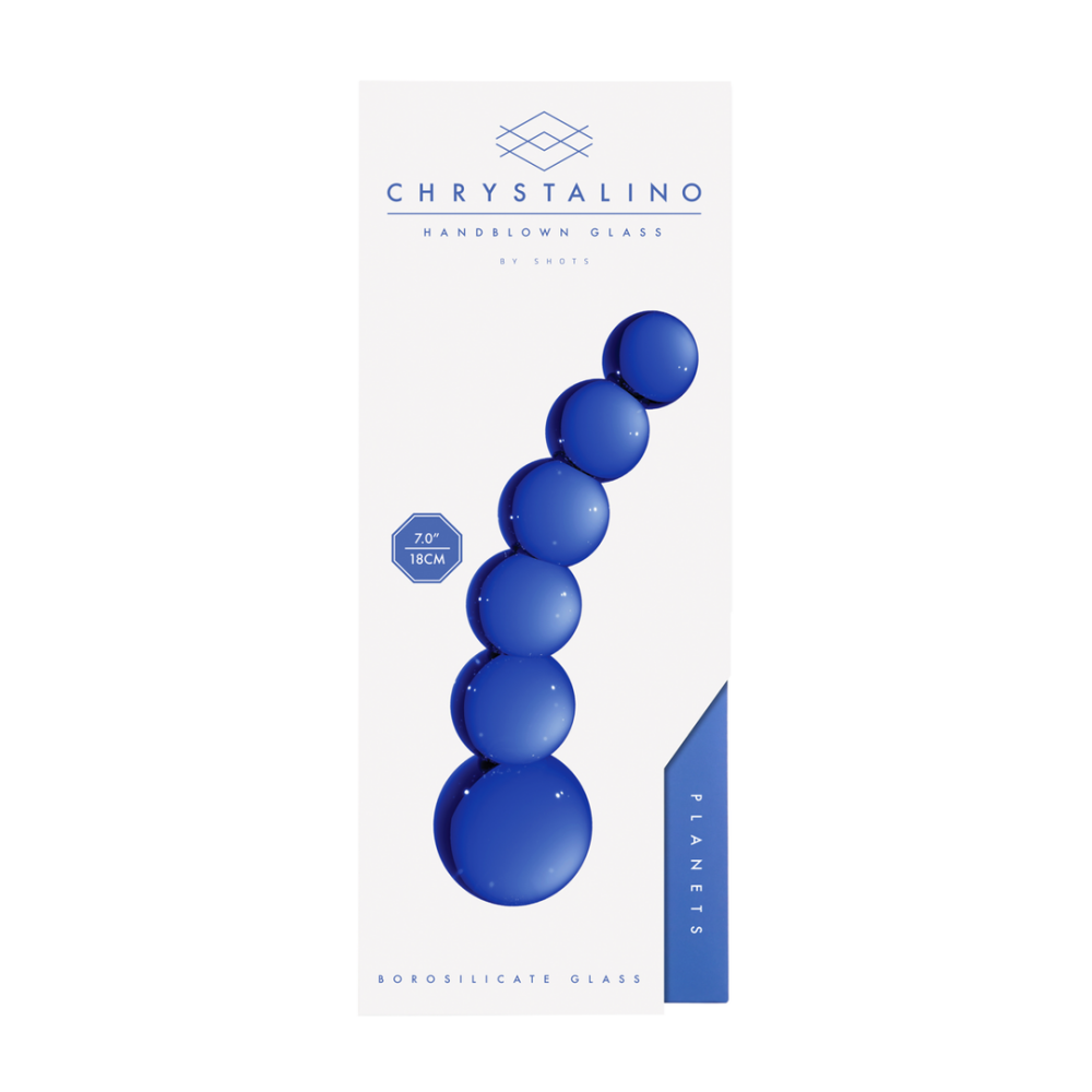 Chrystalino by Shots | Planets Glazen Dildo voor Vaginale en Anale Stimulatie