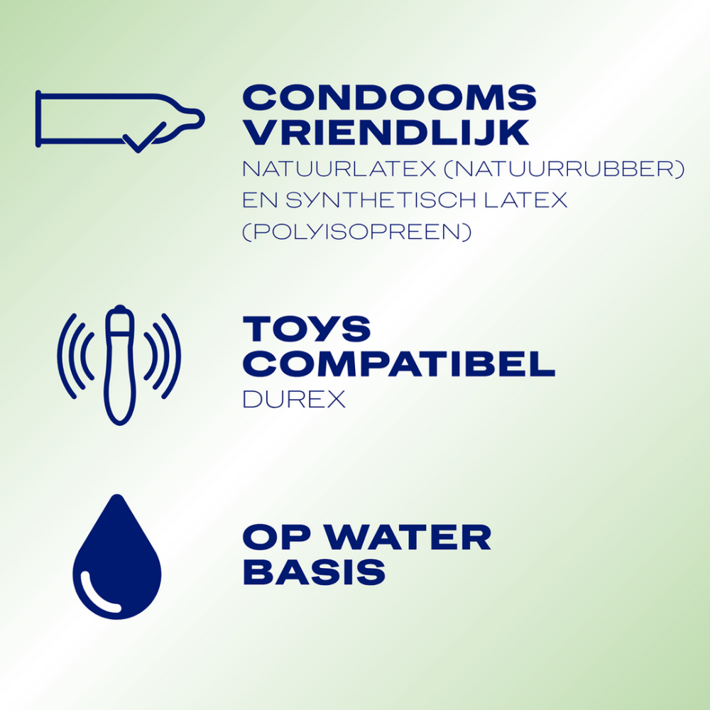 Durex Natuurlijke Gel 100 ml | Glijmiddel Waterbasis zonder parfum