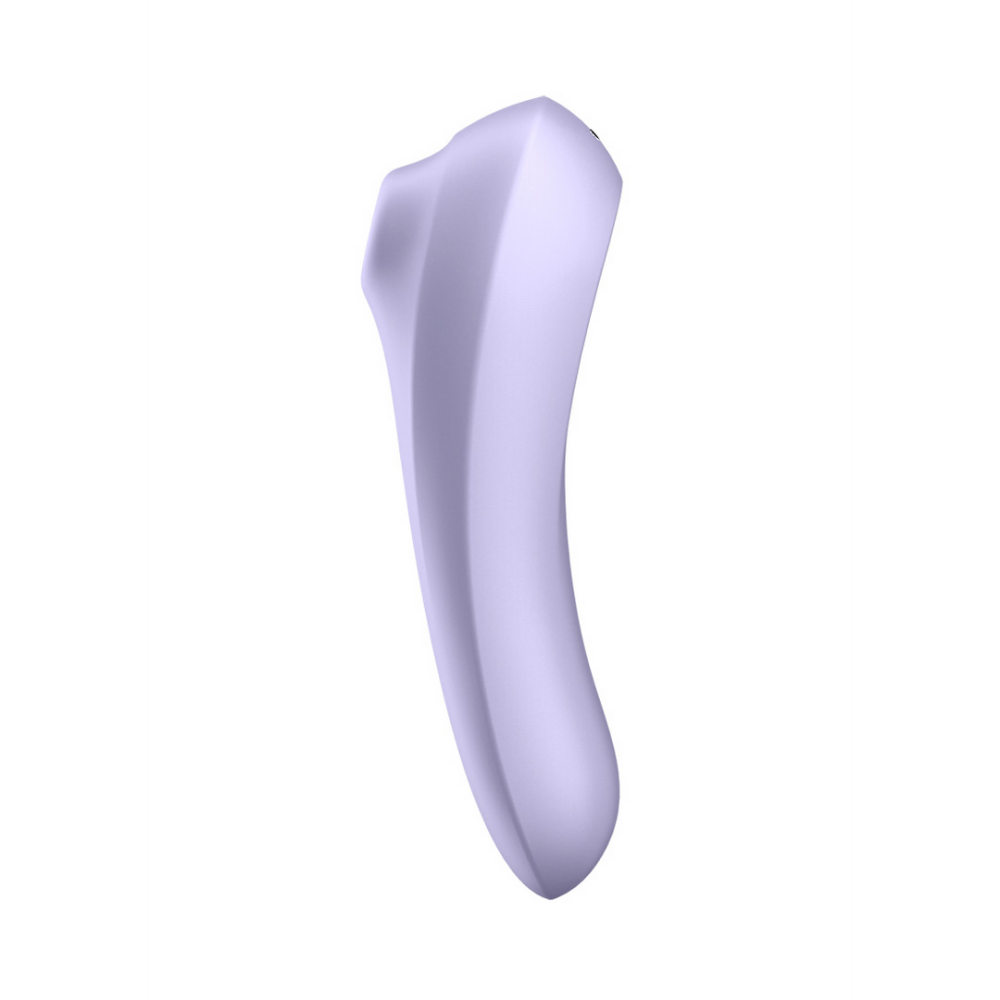 Dual Pleasure – Air Pulse Vibrator – Mauve | Befriediger