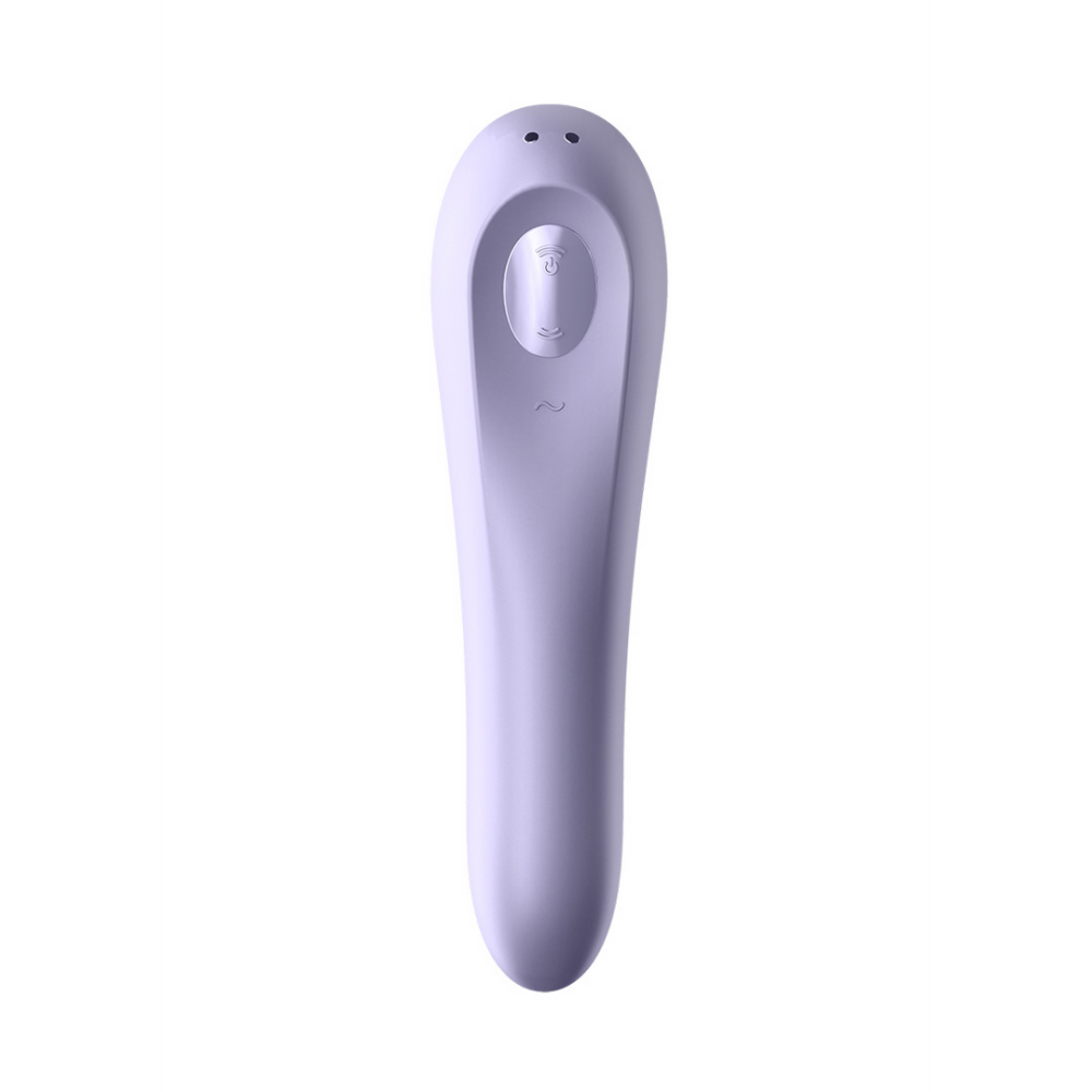 Dual Pleasure – Air Pulse Vibrator – Mauve | Befriediger