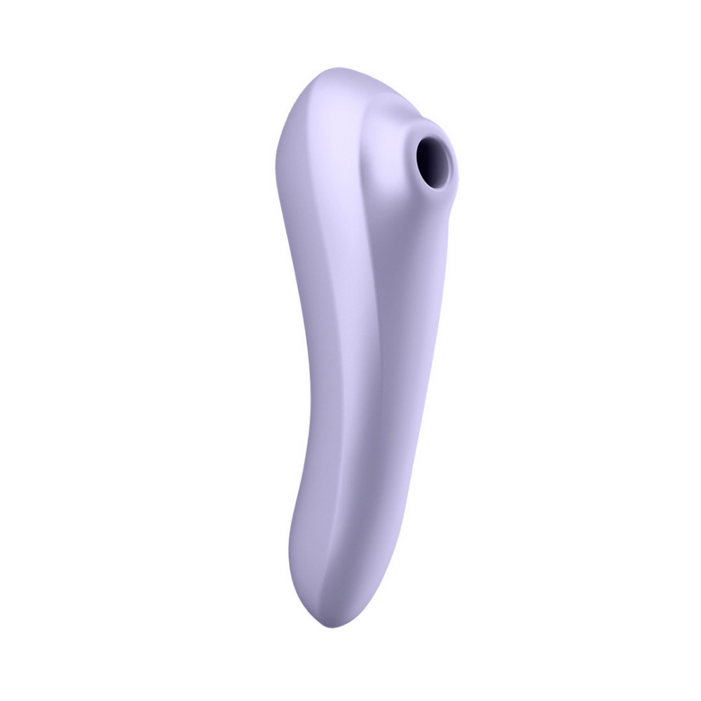 Dual Pleasure – Air Pulse Vibrator – Mauve | Befriediger