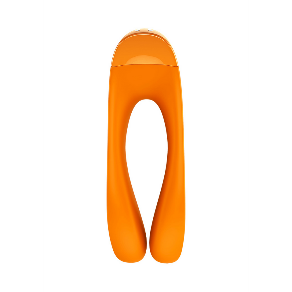 Candy Cane – Fingervibrator für die Intimzonen – Orange | Befriediger