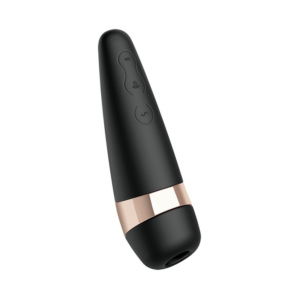 Pro 3Plus - Airpulse Stimulator and Vibration - Black/Gold | Satisfyer