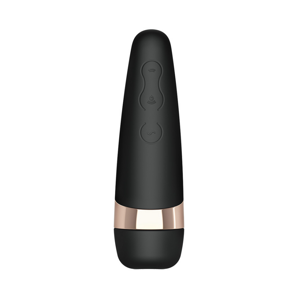 Pro 3Plus - Airpulse Stimulator and Vibration - Black/Gold | Satisfyer
