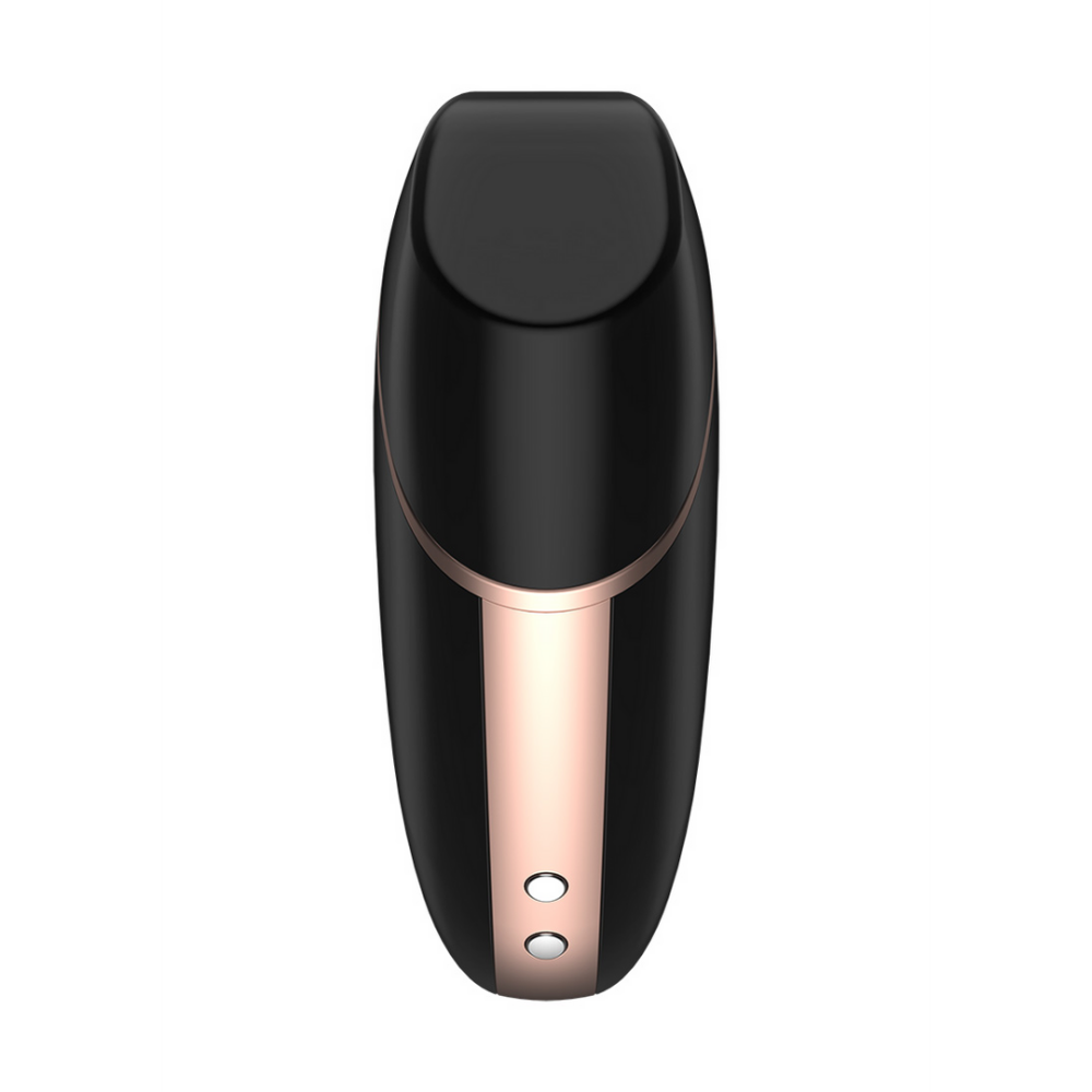 Love Triangle - Air Pulse Stimulator and Vibration - Black | Satisfyer
