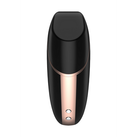 Love Triangle - Air Pulse Stimulator and Vibration - Black | Satisfyer