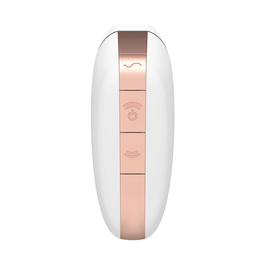 Love Triangle - Air Pulse Stimulator and Vibration - White | Satisfyer