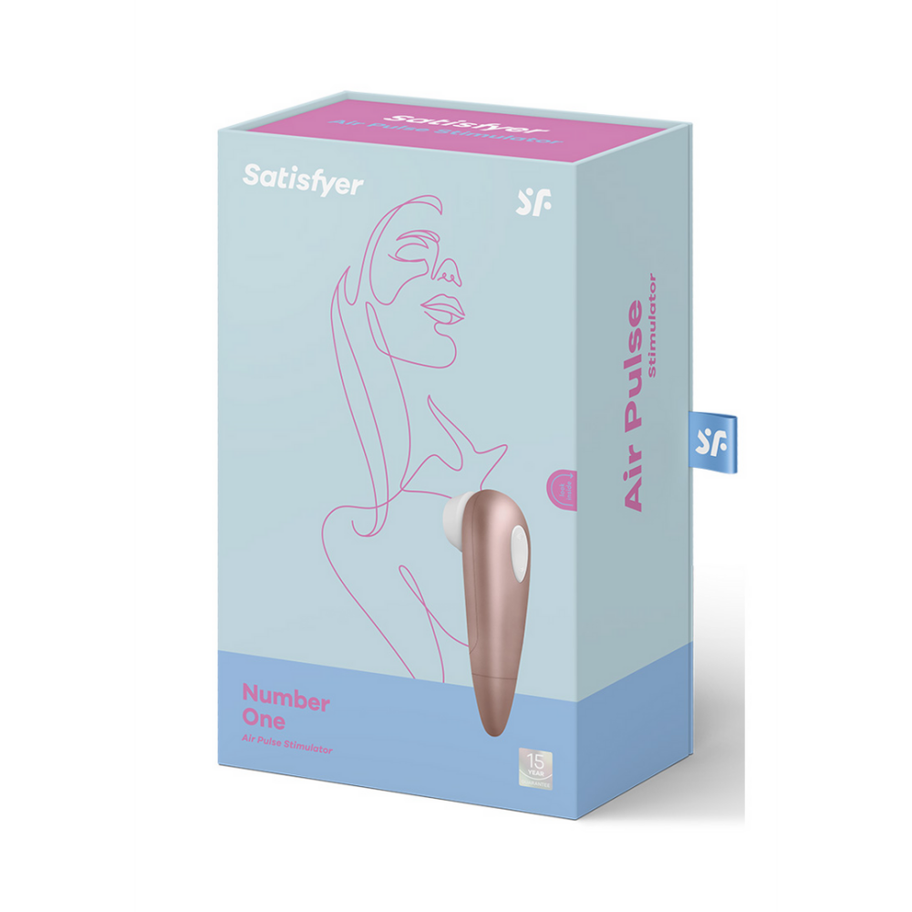 Number 1 - Air Pulse Stimulator - Light Gold | Satisfyer