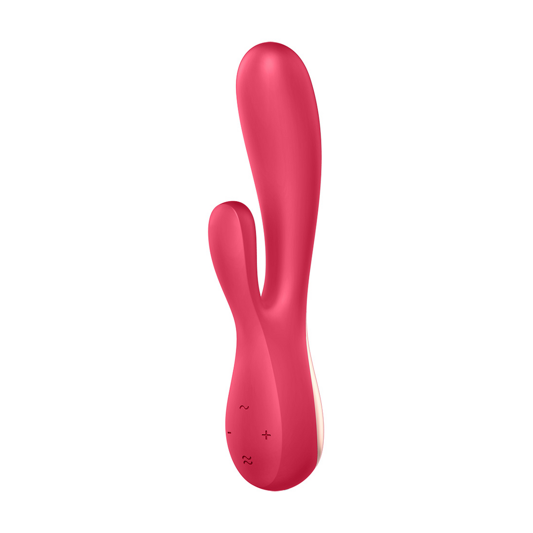 Mono Flex - Rabbit Vibrator - Red | Satisfyer