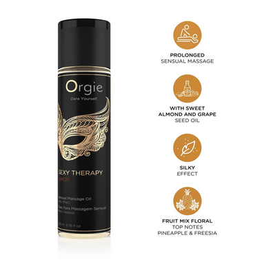 Orgie Sexy Therapy Amor massageolie 200 ml voor sensuele ontspanning