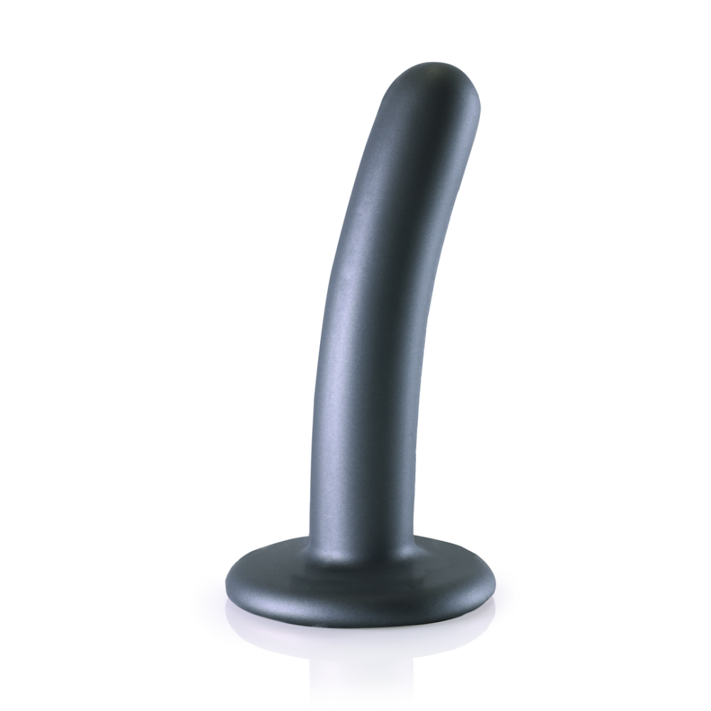 Glatter G-Punkt-Dildo aus Silikon – 5'' / 12 cm – Rotguss | Autsch! von Shots