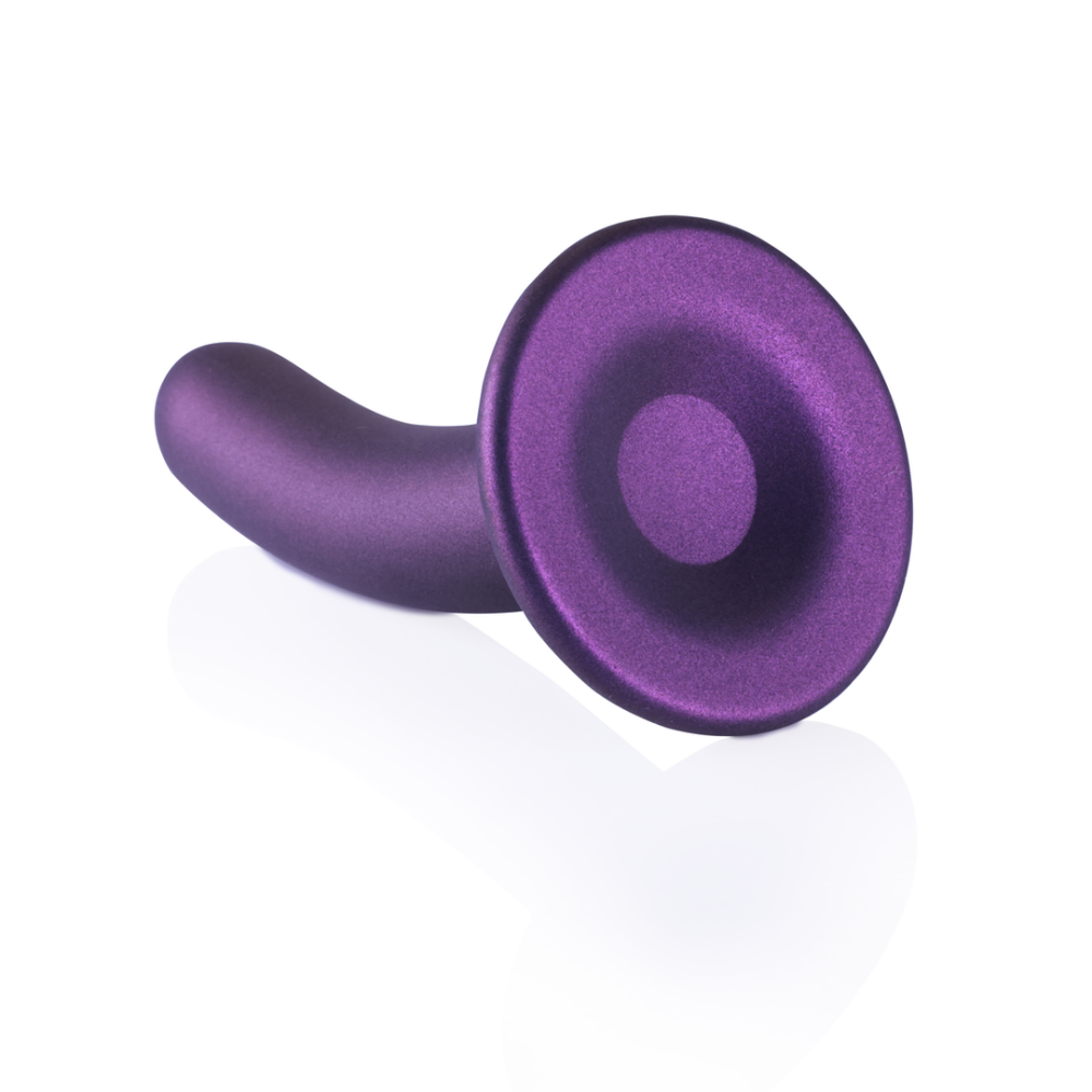 G-Punkt-Dildo aus glattem Silikon – 6'' / 14,5 cm – Metallic-Lila | Autsch! von Shots