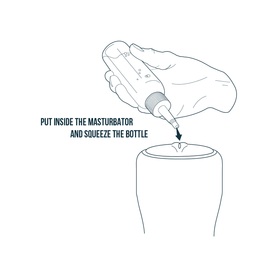 Masturbator Cleaner voor de Binnenkant - 5 fl oz / 150 ml